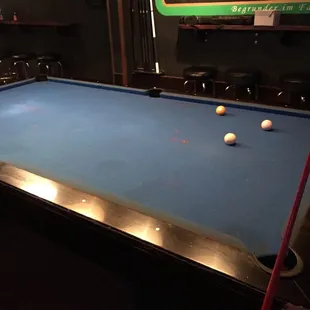 White ball, corner pocket.