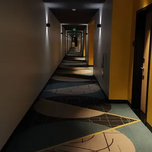 The halls are clean and inviting