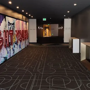Walking to your room. The decor is beautiful