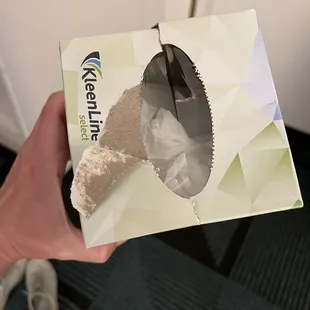 Trash in the bathroom