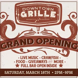 Like us on Facebook for details