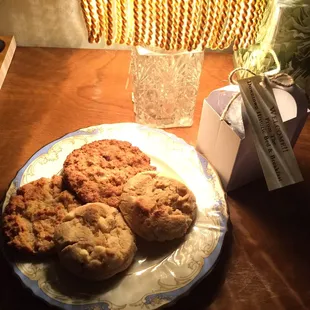 Welcome goodies at Carriage House