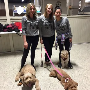 Girls and their doods