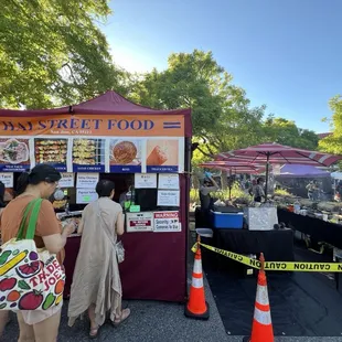 Thai skewers 2/$8 - smells wonderful!