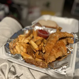 3. Catfish Dinner