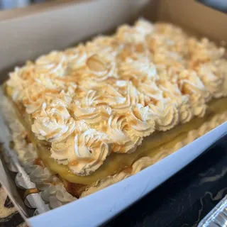 Banana Pudding Cake Slice