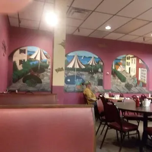 Wall of welcome.