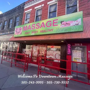 Welcome To Downtown Massage