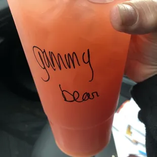  drink in a plastic cup