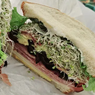 The picture does not do it justice! The sandwich is HUGE!!