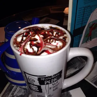The raspberry truffle mocha. It&apos;s great!