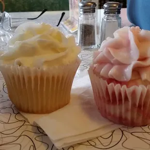 White wedding and raspberry swirl