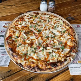 Crab Rangoon Pizza