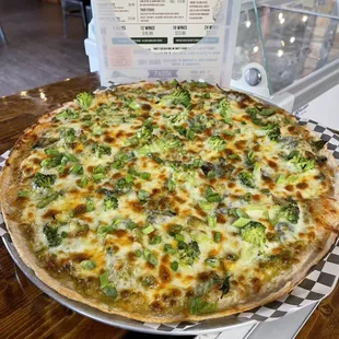 Going Green Pizza
