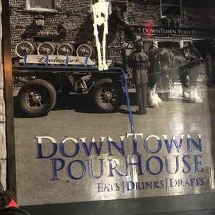 Photo at the entrance