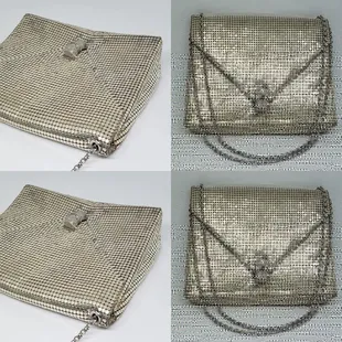 Metal mesh purses galore