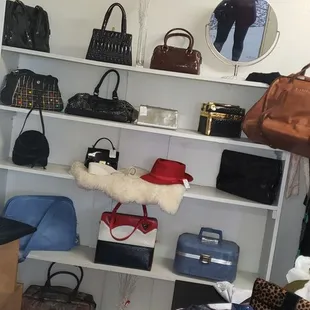 Purses, bags handbags...envelopes satchels