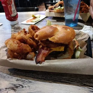 Cowboy burger