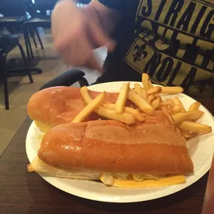 Grilled Chicken Po-Boy