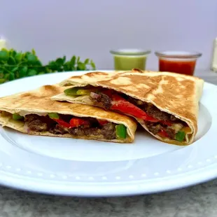 Beef quesadilla