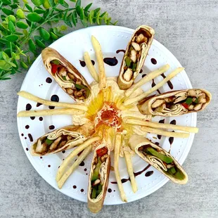 Chicken shawarma plate