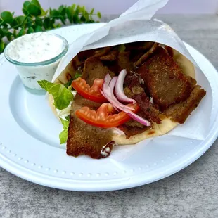 Gyro sandwich