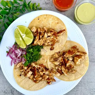 Chicken tacos