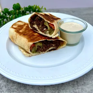 Beef shawarma
