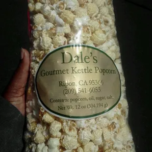 3bucks for all this kettlecorn