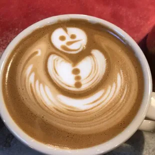 Snowman Latte