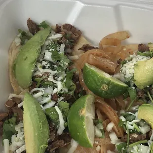 Steak street tacos