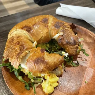 Breakfast croissant