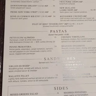 Menu 5/23