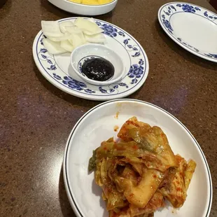 Banchan...
