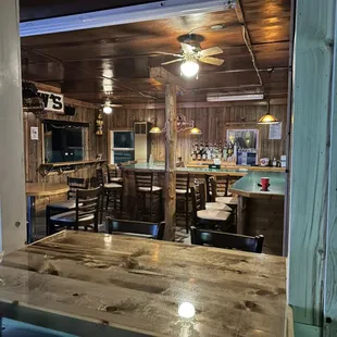 New built in table top