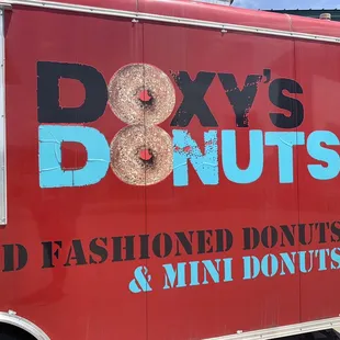 a red food truck