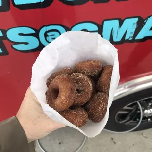 Mini cider donuts!
