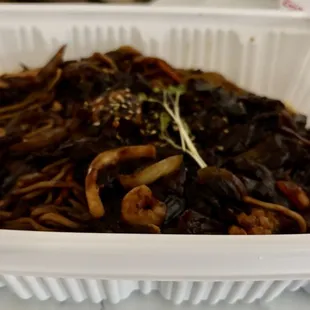 Seafood Jajangmyeon- the best!