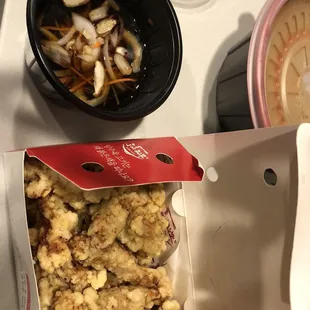 Tangsuyuk and sauce