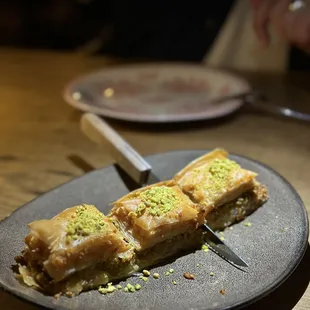 Pistachio Baklava, delicious and moist 8/10