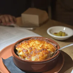 Moussaka (serves 2 people). Very delicious, 10/10!