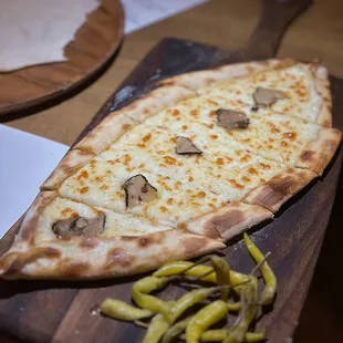 Pure with truffle (like any cheese pizza)