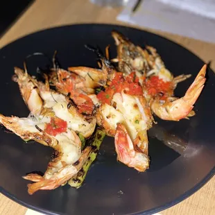 Grilled Tiger Prawns