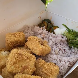 Fried tofu