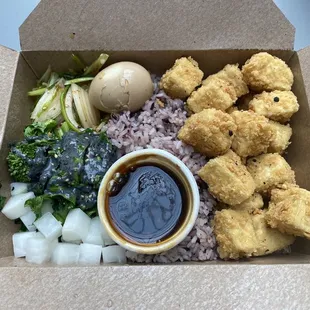 Fried Tofu Bowl