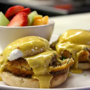 Crab Benedict