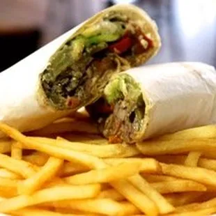 Mediterranean Wrap (Vegetarian)