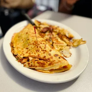 Chicken Pesto Crepe