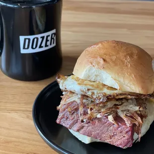 Corned Beef Hash Sandwich