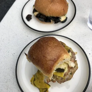 Mushroom Fondue Sandwich